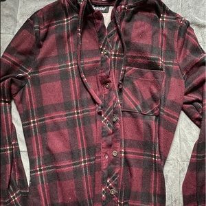 Flannel Hoodie